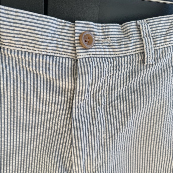 J. Crew Club Men's Seersucker Striped Shorts 33W 11L - Picture 3 of 11
